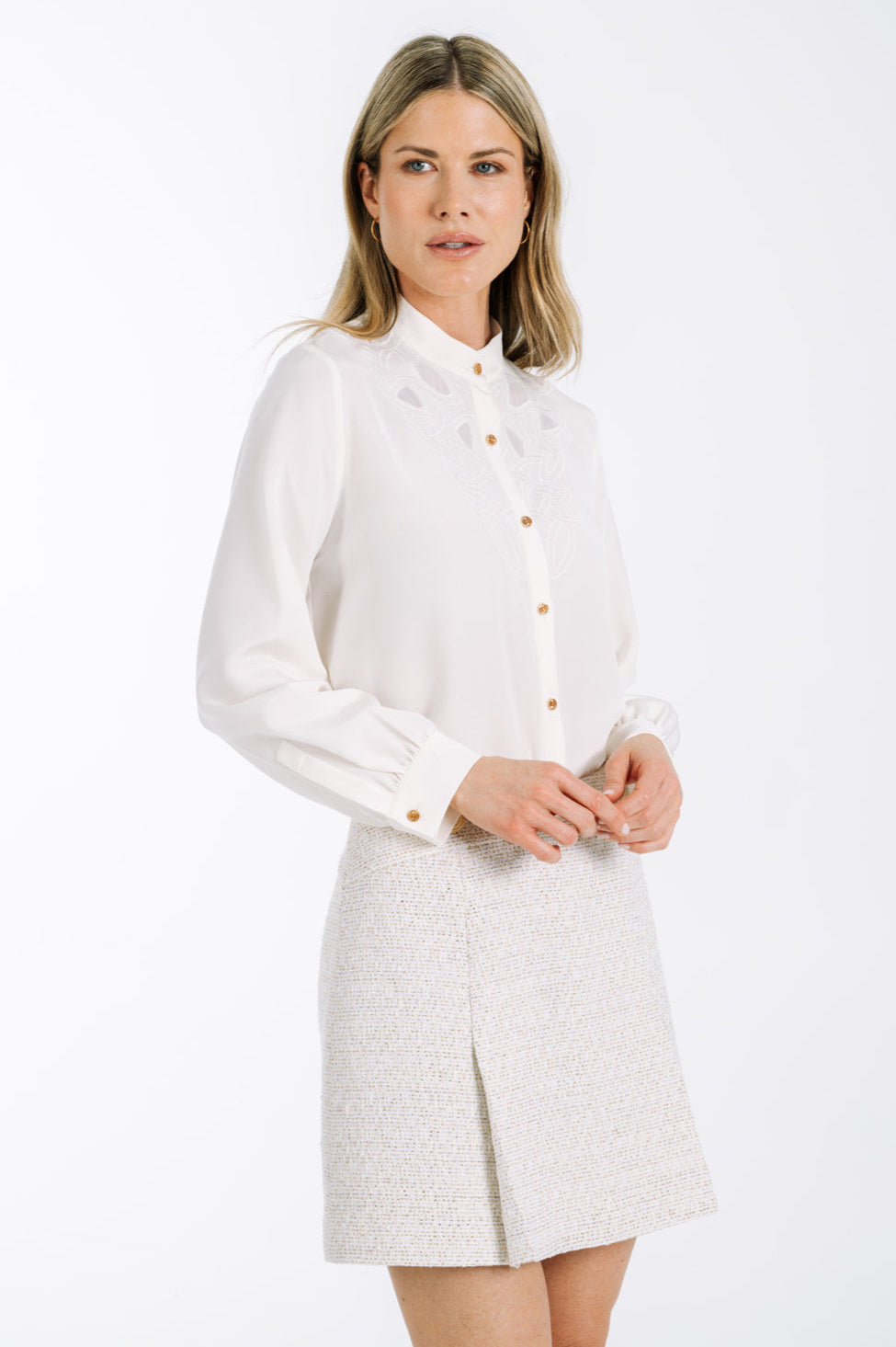 ACANTHA EMBROIDERY BLOUSE
