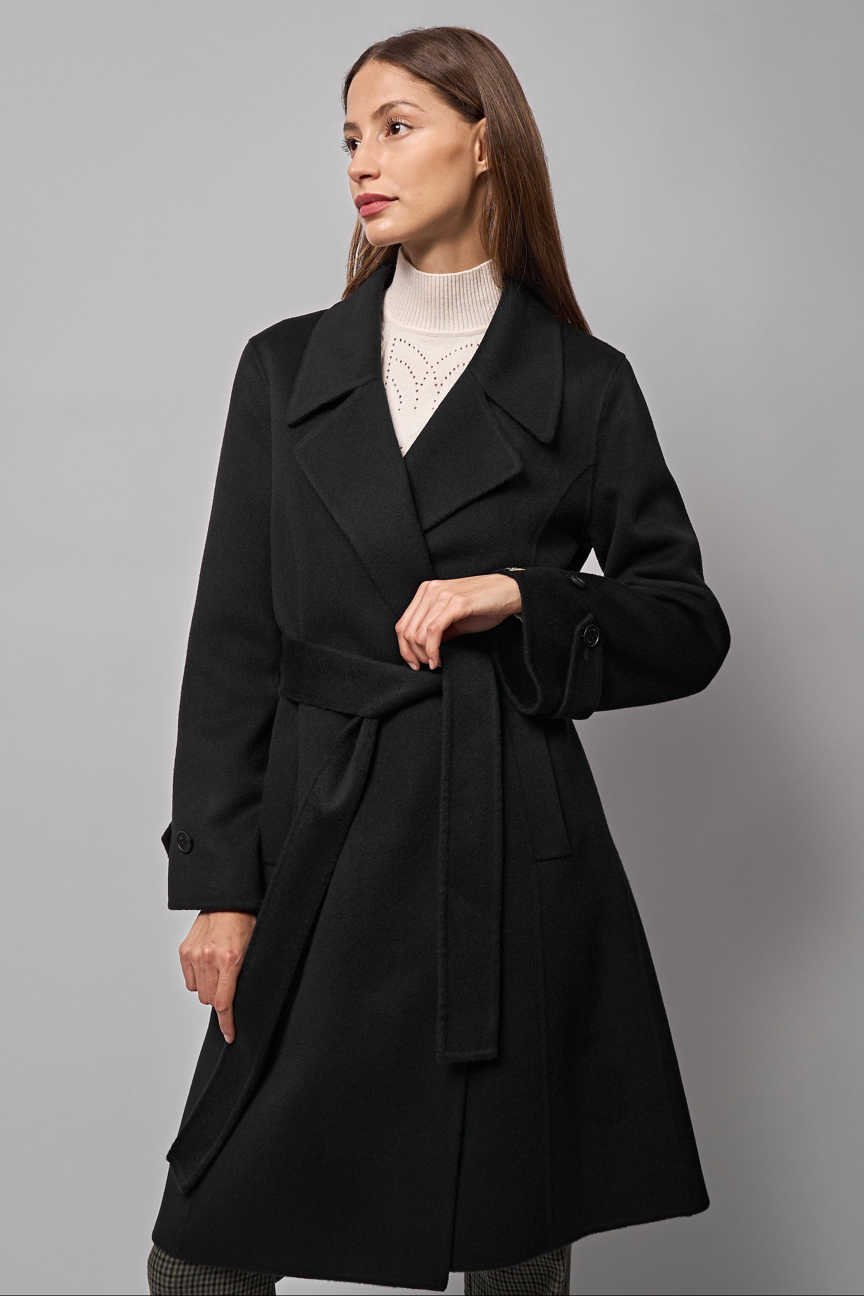 Chloe Handmade Cashmere Blend Coat
