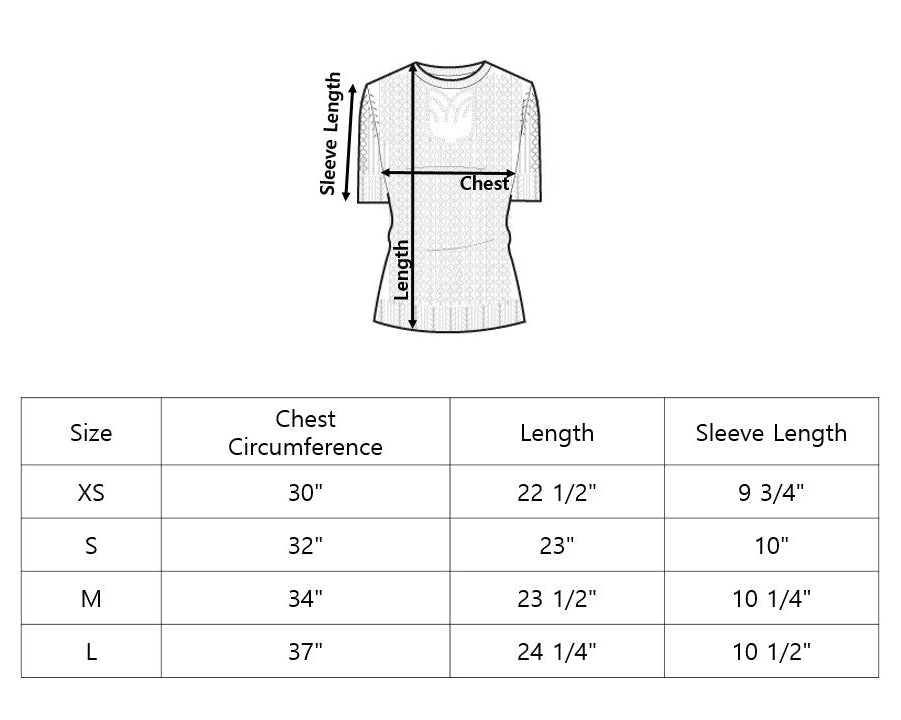 Audra JM logo pointelle Sweater top