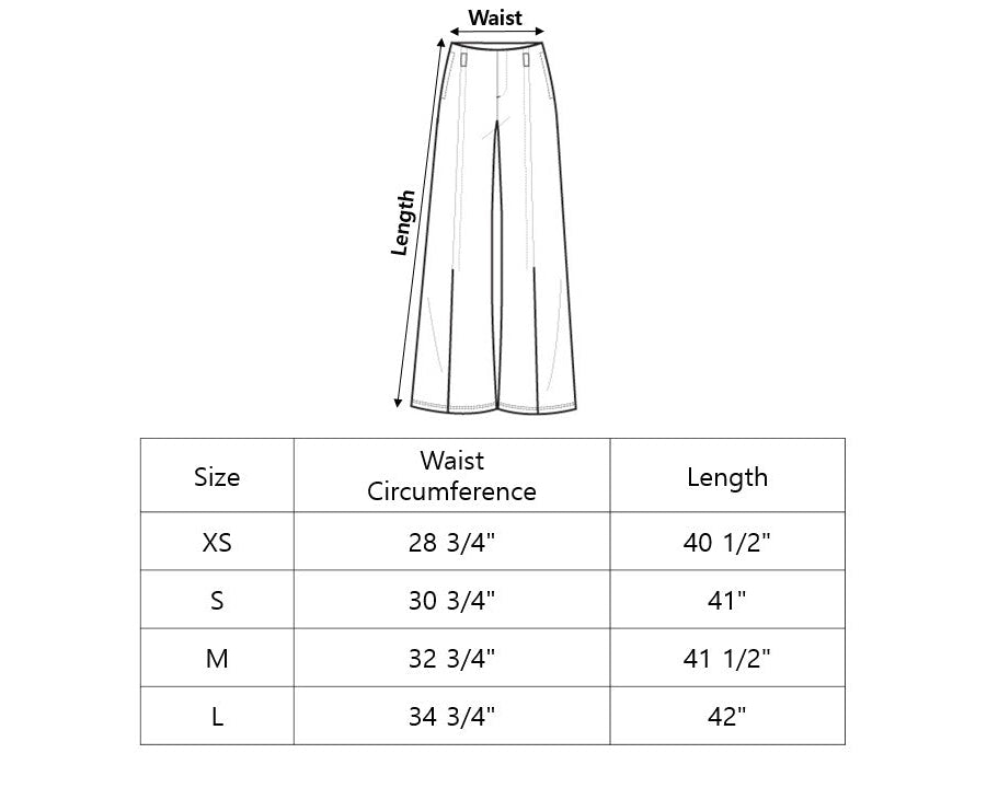 Anya Front Slit Pants