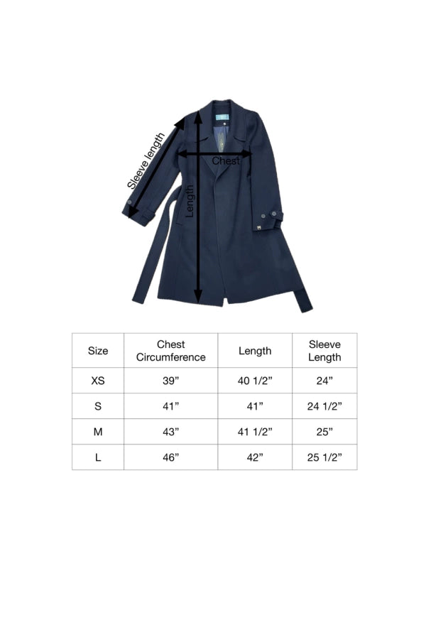 Chloe Handmade Cashmere Blend Coat