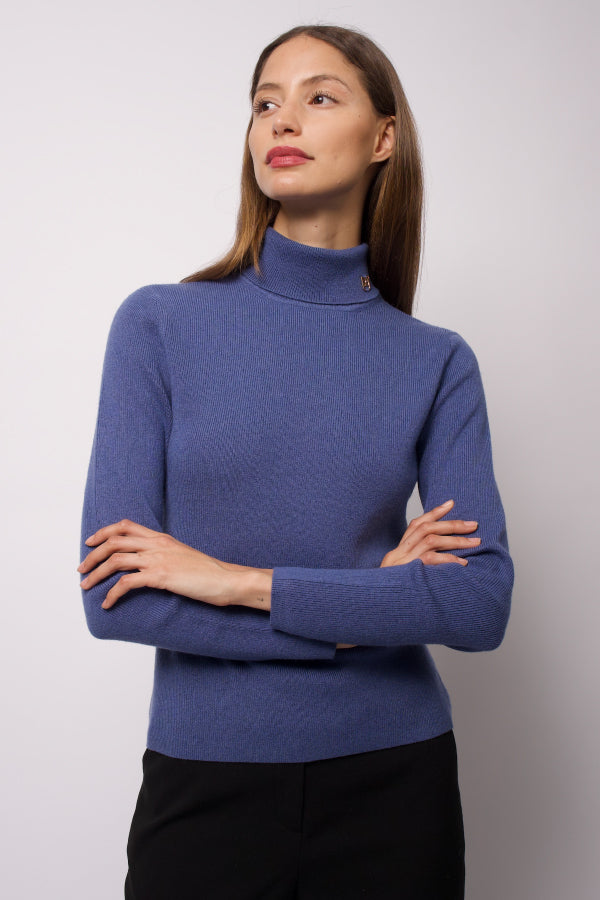 Iris Cashmere blend Turtle Neck Sweater