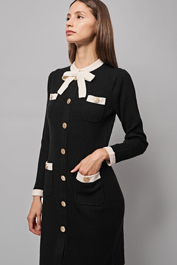 Helen Ribbed knit Dress