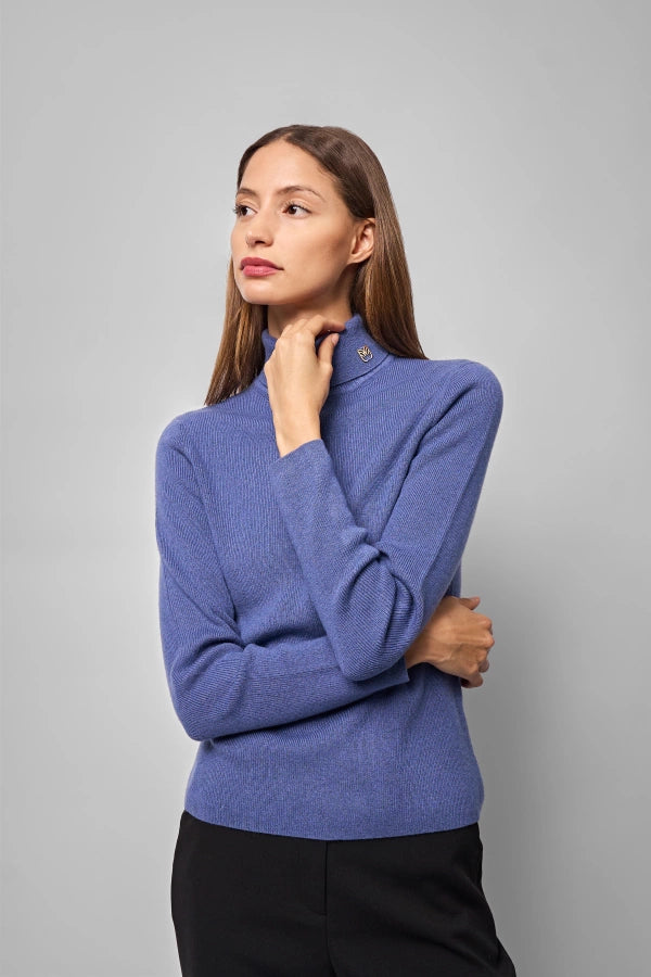 Iris Cashmere blend Turtle Neck Sweater