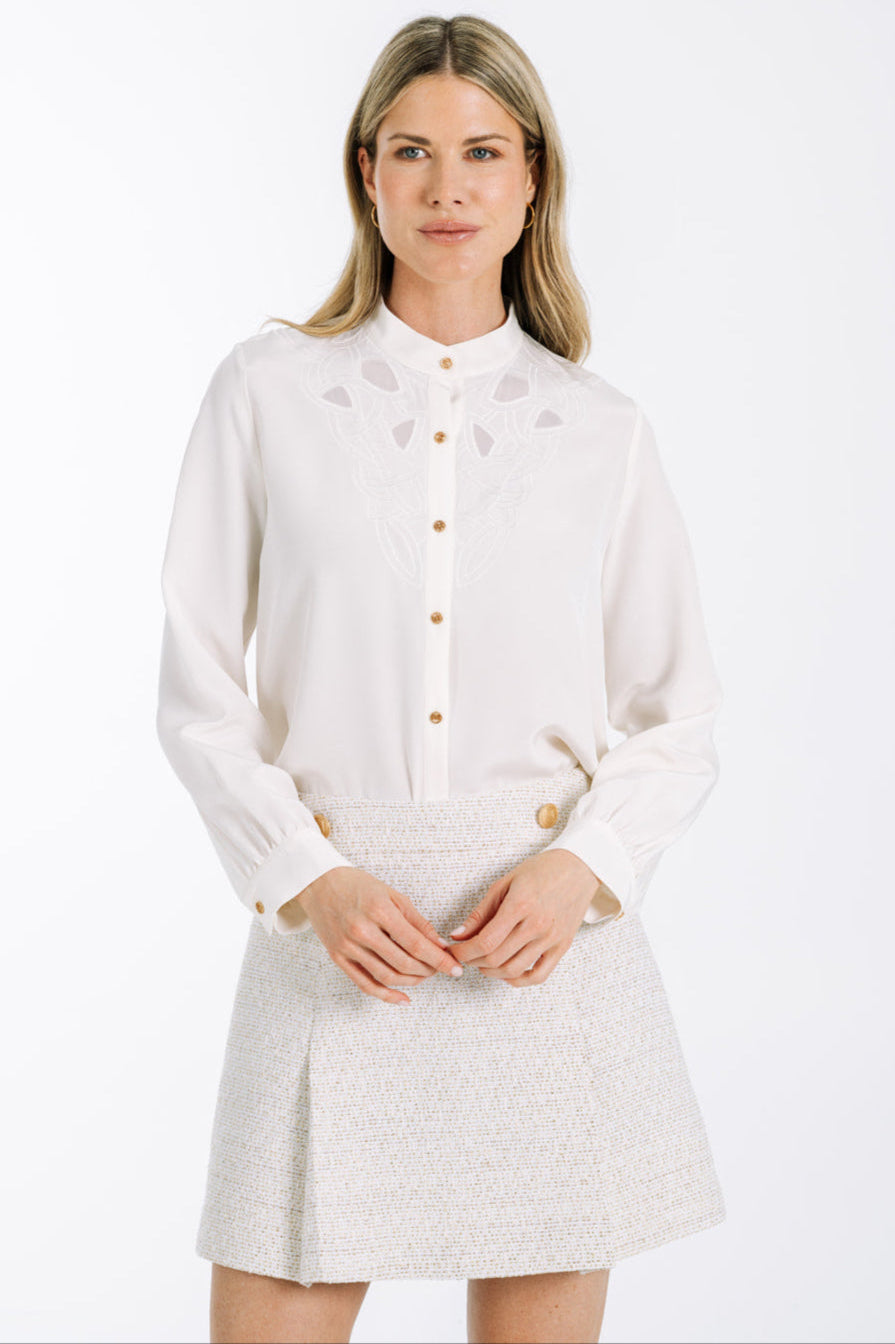 ACANTHA EMBROIDERY BLOUSE