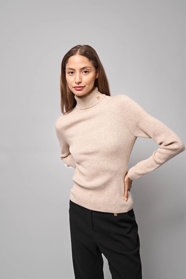 Iris Cashmere blend Turtle Neck Sweater