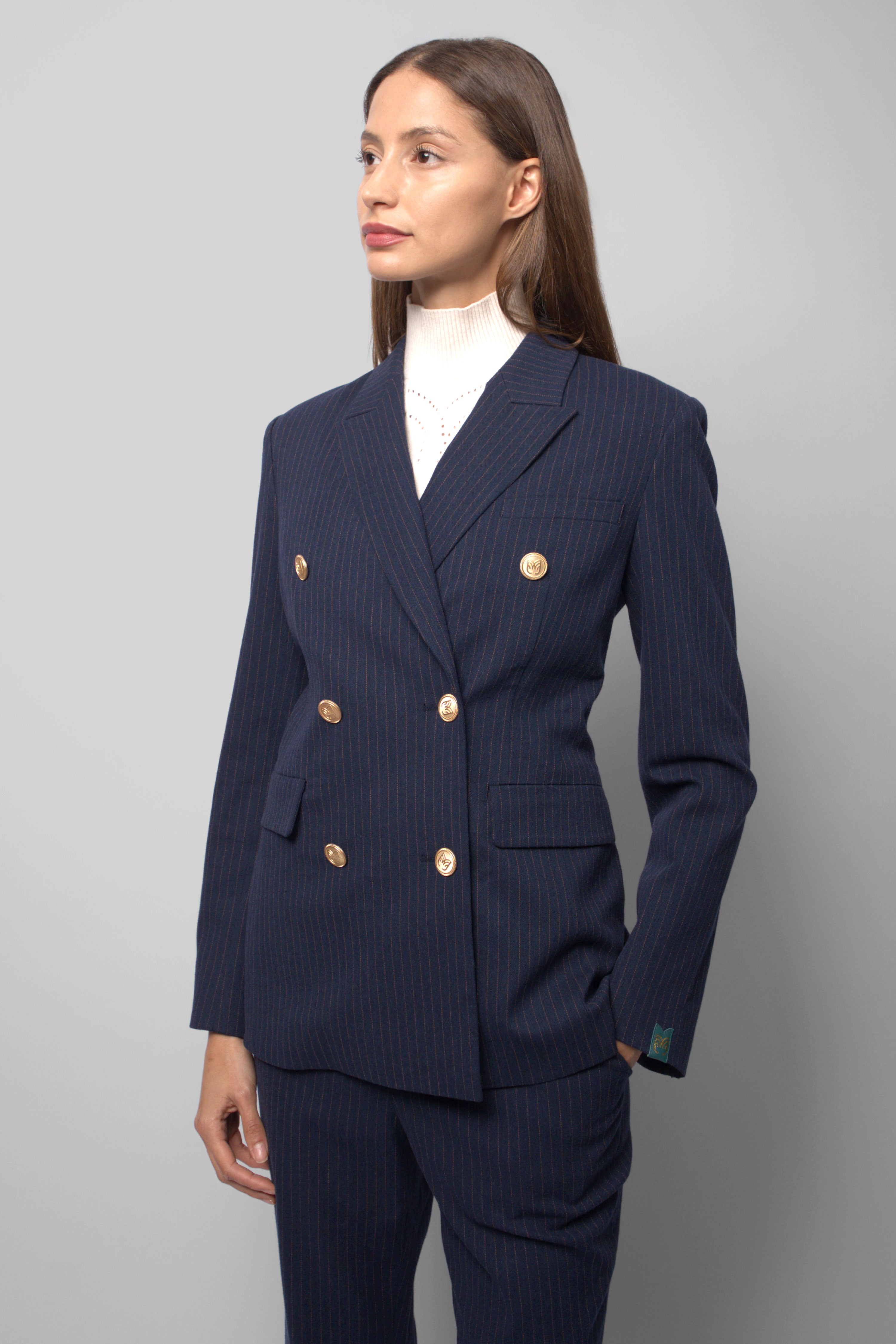 Pandora Italian Pinstripe Jacket