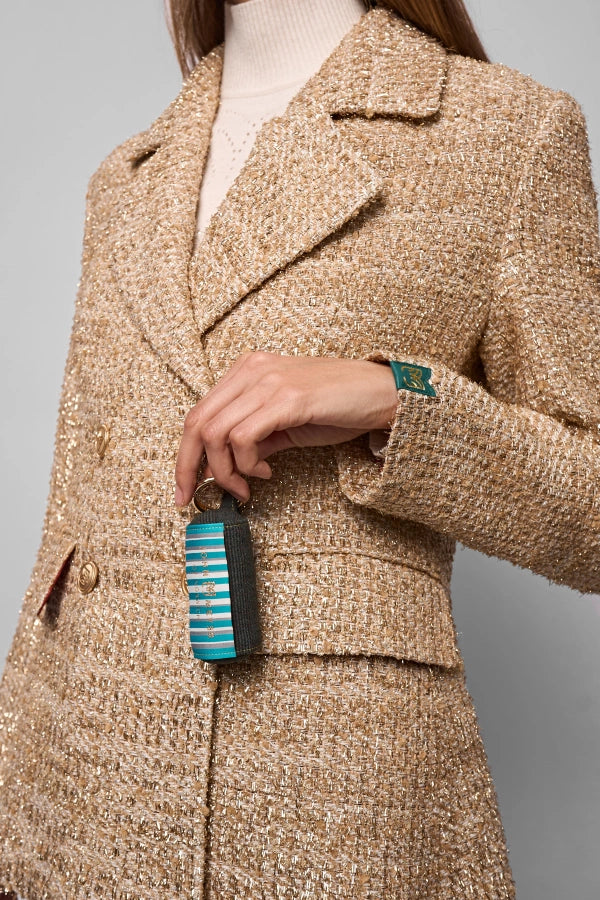 Idalia Metallic Multi Tweed Jacket