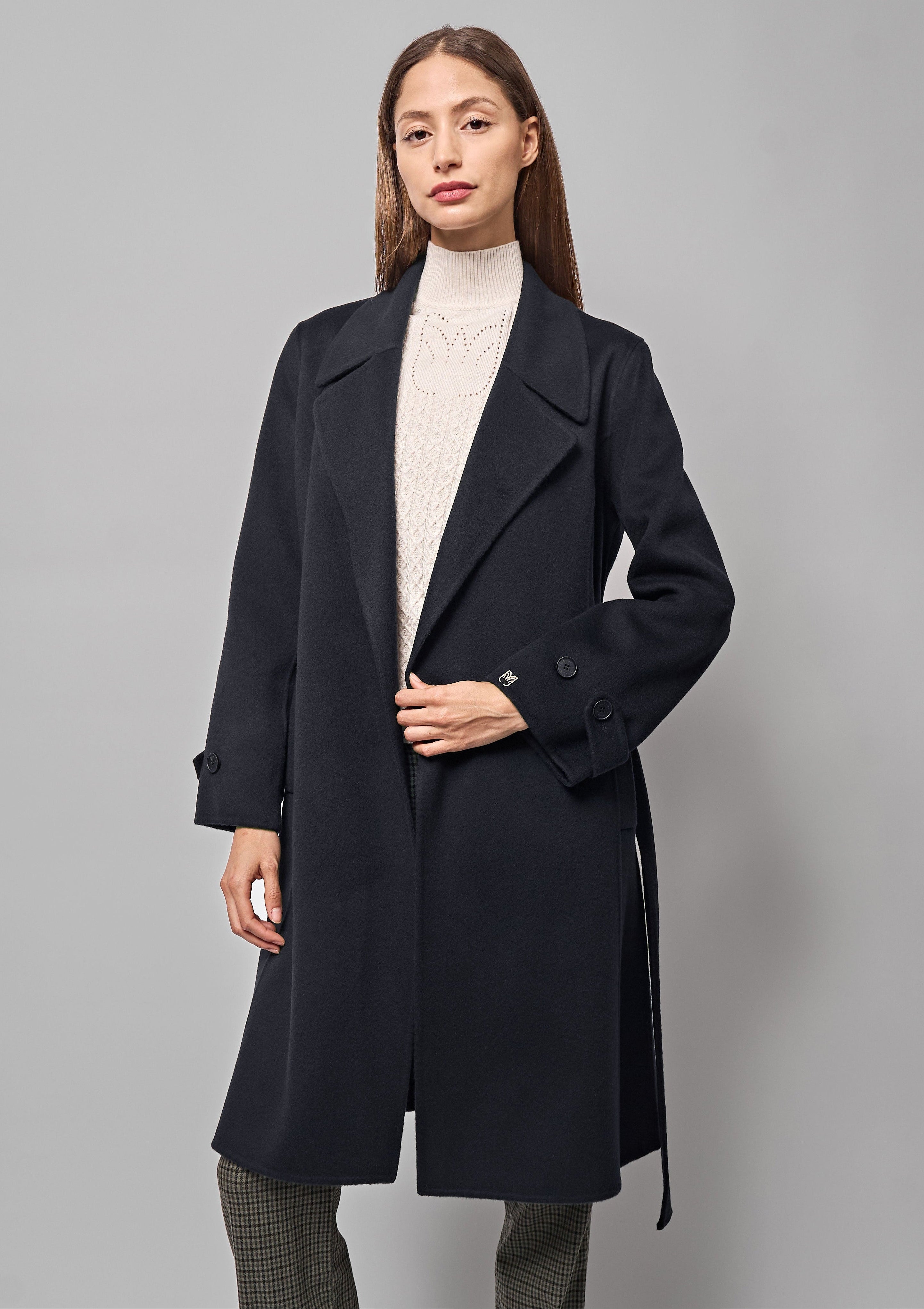 Chloe Handmade Cashmere Blend Coat