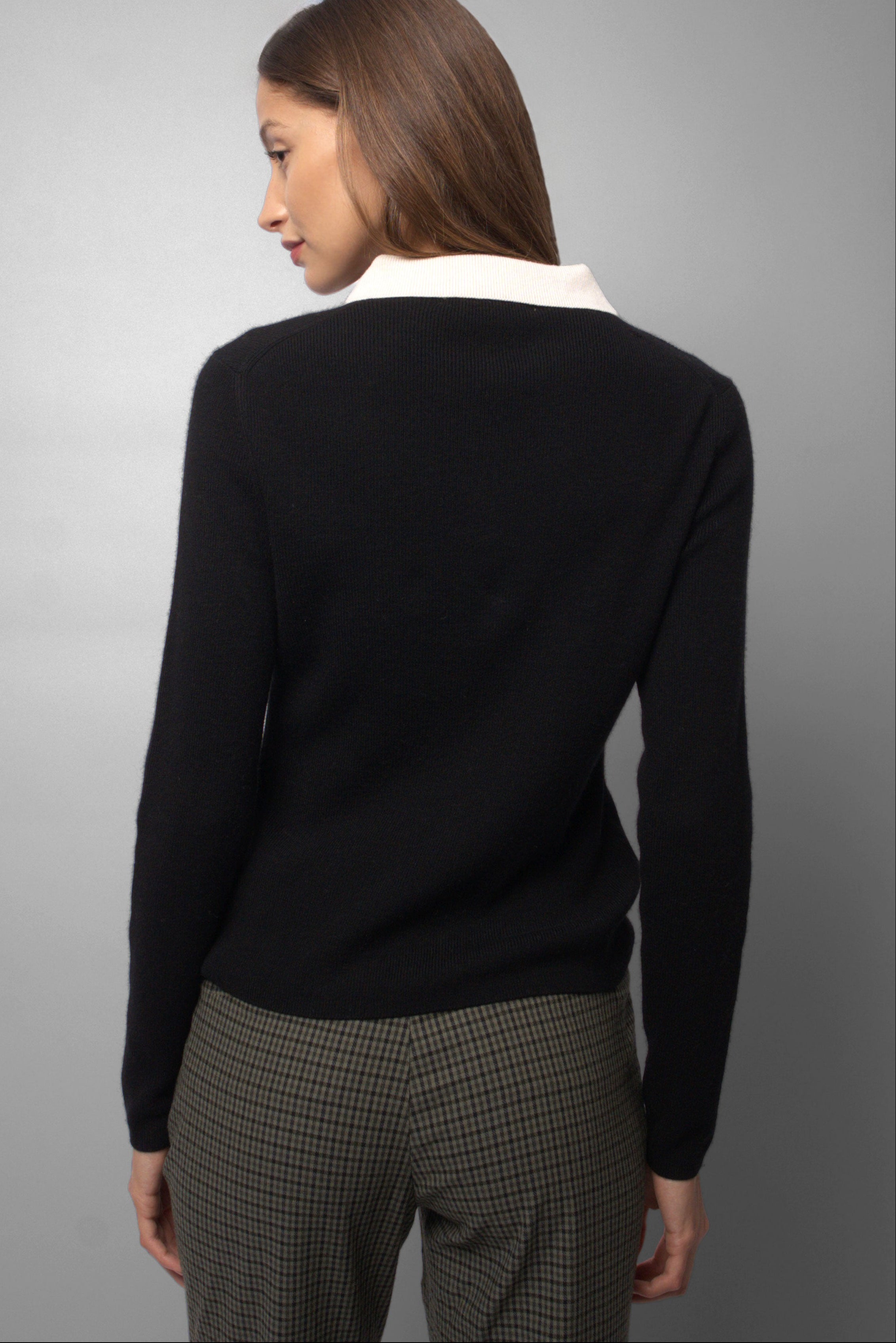 Selena Cashmere Blend Knit Top