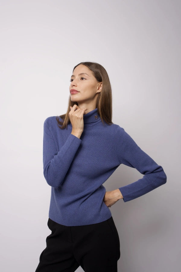 Iris Cashmere blend Turtle Neck Sweater