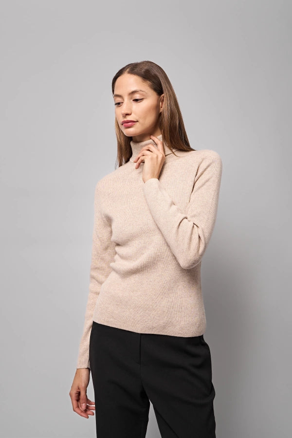 Iris Cashmere blend Turtle Neck Sweater