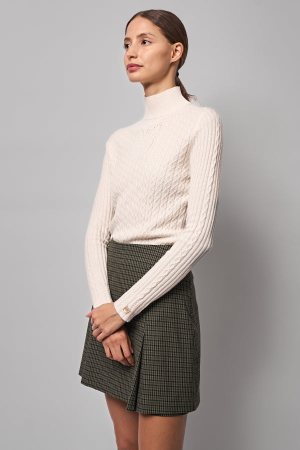 Kore Flannel Pleated Skirt