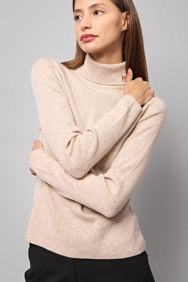 Iris Cashmere blend Turtle Neck Sweater